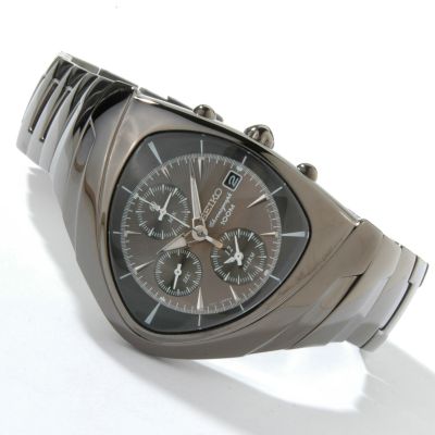 Seiko Men's Alarm Chronograph Stainless Steel