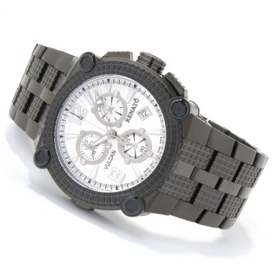 J173795 - Renato Men's Vulcan IP Stainless Steel Watch