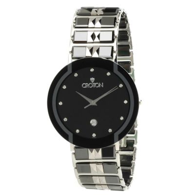 Croton Women's or Men's Tungsten & Ceramic Watch