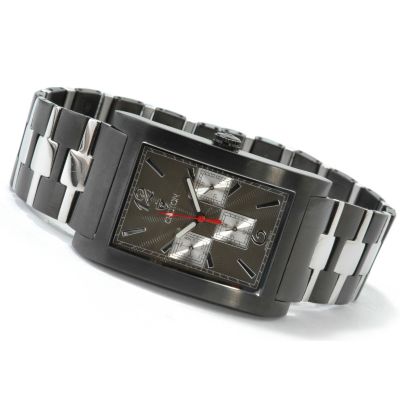 Croton Men's Sovereign Multi-Function Stainless Steel Watch