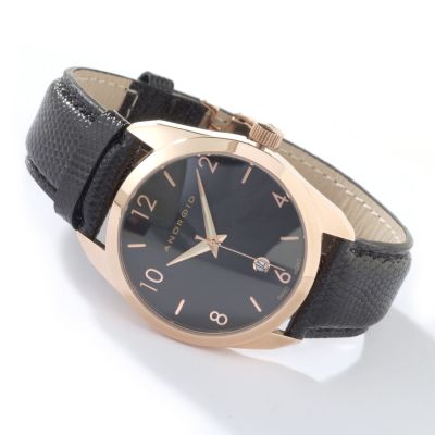 Android Men's Vertigo Quartz Lizard Strap Watch