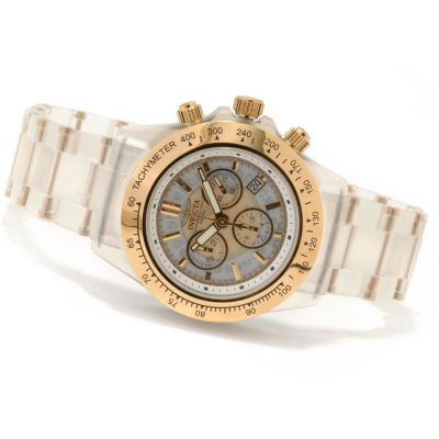 Invicta Men's Anatomic Chronograph Thermo-polymer Bracelet Watch