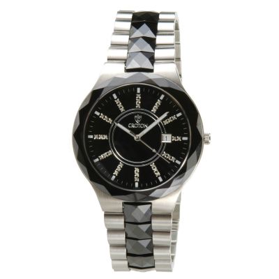 Croton Men's or Women's Ceramic & Stainless Steel Watch