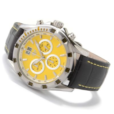32 Degrees Mens Brigade Leather Strap Watch