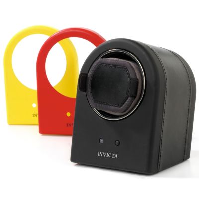 J174742 - Invicta Watch Winder w/ Three Interchangeable Face Plates