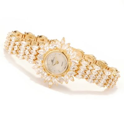 Adee Kaye Women's Sunflower Collection Bracelet Watch
