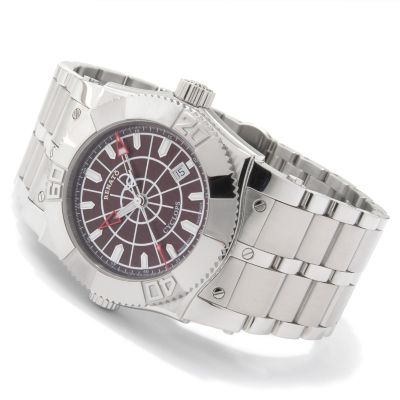 J175132 - Renato Men's Cyclops Automatic Stainless Steel Watch