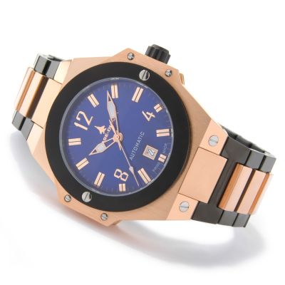 Chase-Durer Men's Conquest Automatic Limited Edition No. 2 Bracelet Watch