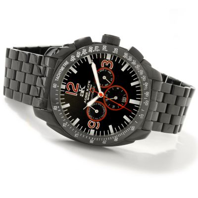 Adee Kaye Men's Autostrada Automatic Multi-Function Stainless Steel Watch