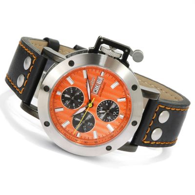 Adee Kaye Men's Armor Collection Automatic Stainless Steel Watch