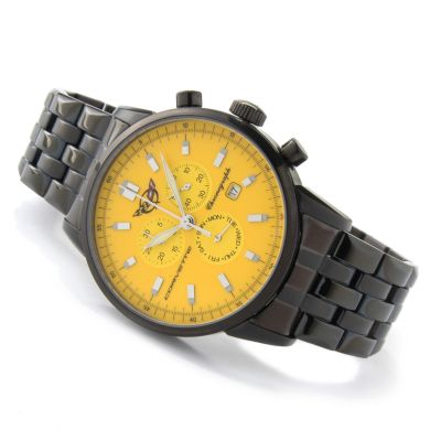 Corvette Men's Kaden Quartz Chronograph Stainless Steel Watch