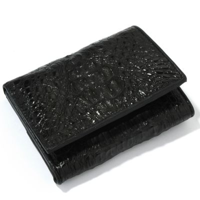 Croton Genuine Crocodile Tri-Fold Wallet