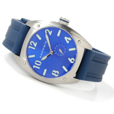 Android Men's Decoy Automatic Stainless Steel Rubber Strap Watch