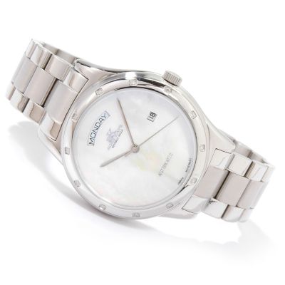 Adee Kaye Men's or Women's Prestige Automatic Stainless Steel Watch