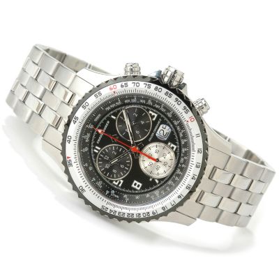 Chase-Durer Men's Falcon Command 2 Chronograph Stainless Steel Watch