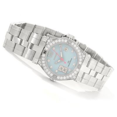 Renato Women's Beauty Petite Diamond Stainless Steel Watch