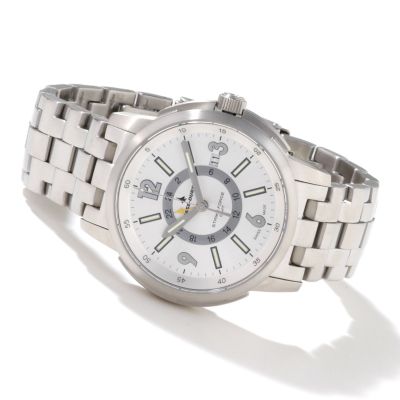 Chase-Durer Men's Strike Force GMT 2 Stainless Steel Watch