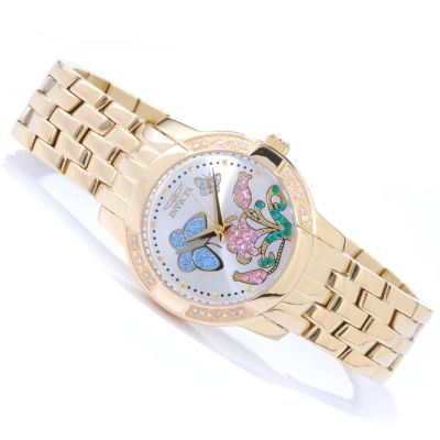Invicta Women's Classique Fantasy Garden Swiss Quartz Stainless Steel Watch