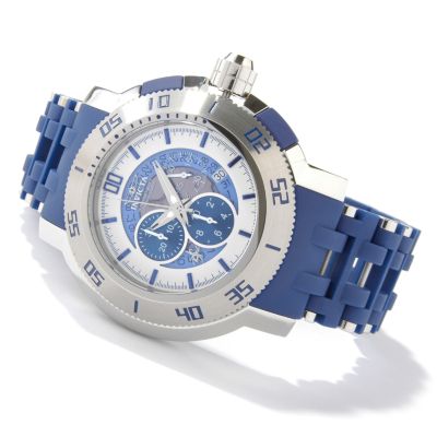 Invicta Men's Sea SpiderXL Swiss Quartz Chronograph Stainless Steel Watch