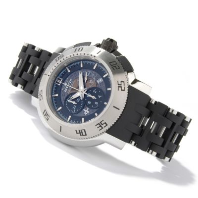 Invicta Men's Sea Spider XL Swiss Quartz Chronograph Stainless Steel Watch