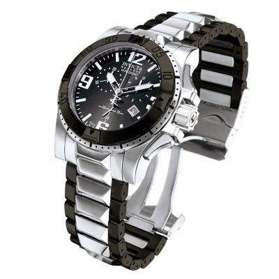 Invicta Reserve Men's Excursion Swiss Quartz Chronograph Stainless Steel Watch
