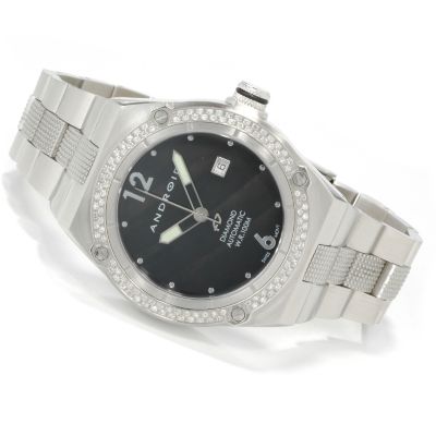 J176692 - Android Men's Interceptor Diamond Swiss Automatic Movement Stainless Steel Watch