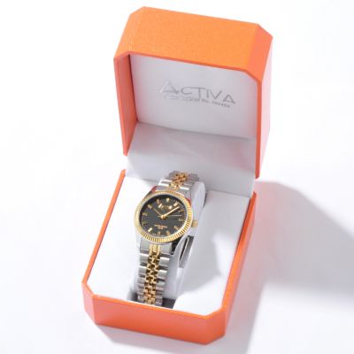 Quartz Two-Tone Watch