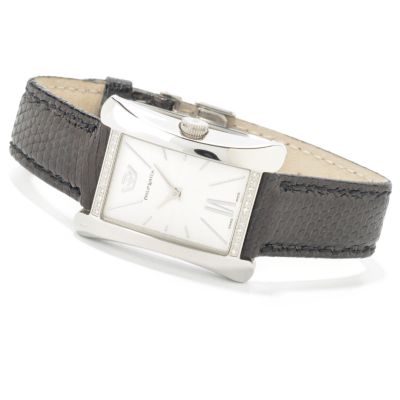 J176847 - Philip Women's Fellini Swiss Quartz Diamond Accent Lucertola Strap Watch