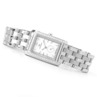 Philip Women's Tales Diamond Swiss Quartz Stainless Steel Bracelet Watch