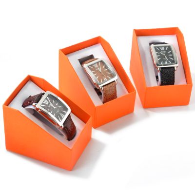 Activa Women's Swiss Quartz Rectangular Case Set-of-Three Strap Watches