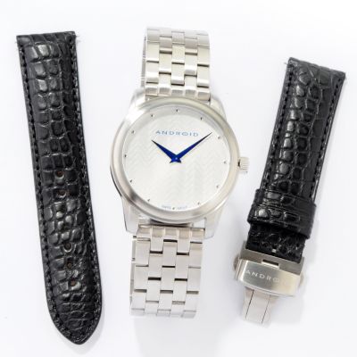 J177175 - Android Men's or Women's PhantomSwiss 5 Swiss Quartz Movement Watch w/ Extra Strap