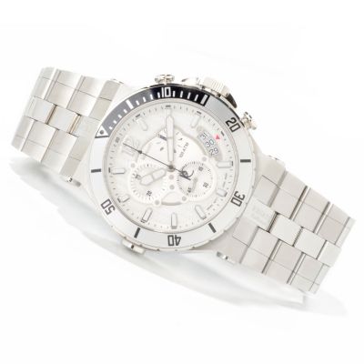 J177199 - Renato Men's Wilde-Beast Diver Chronograph Stainless Steel Bracelet Watch