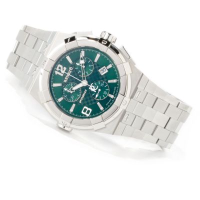 J177206 - Renato Men's Sporgenza Chronograph Stainless Steel Bracelet Watch