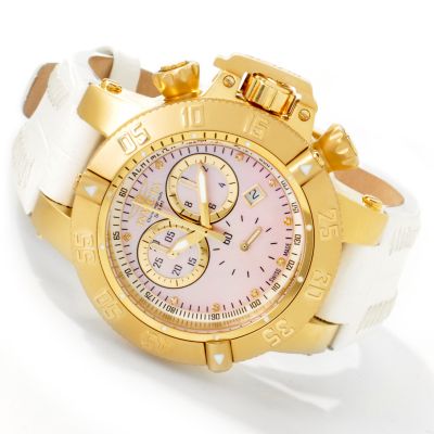 J177244 - Invicta Women's Subaqua Noma III Swiss Quartz Pink Mother-of-Pearl Dial Watch