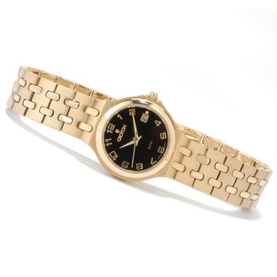 Croton Mens or Womens Stainless Steel Designer Thin Bracelet Watch