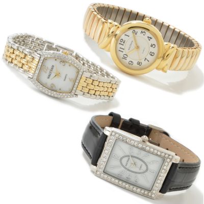 Waltham Women's Set of Three Fashion Watches
