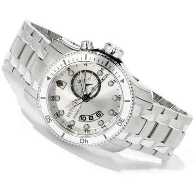 Invicta Men's Scuba Pro Diver Quartz GMT Stainless Steel Watch
