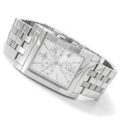 Philip Men's Yeros Swiss Quartz Chronograph Stainless Steel Watch