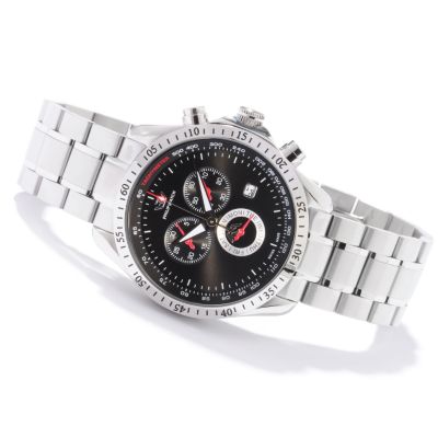 Philip Men's Blaze Sport Swiss Quartz Chronograph Stainless Steel Watch