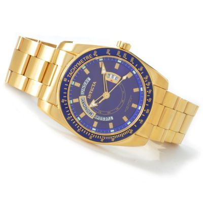J177765 - Invicta Men's Odyssey Slim Quartz Day & Date Stainless Steel Bracelet Watch