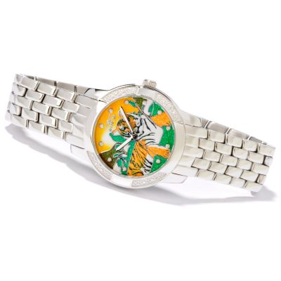 J177782 - Invicta Women's Classique Safari Swiss Quartz Stainless Steel Watch