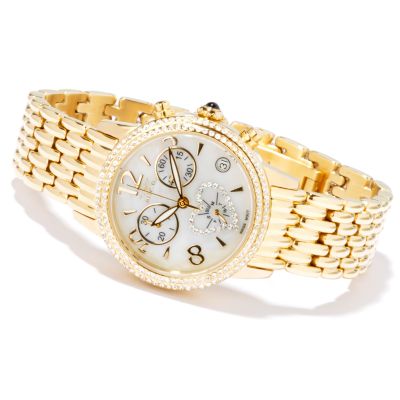 Invicta Women's Classique Crystal Heart Swiss Quartz Stainless Steel Watch