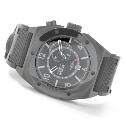 Invicta Men's I Force Swiss Quartz GMT Rubber Strap Watch