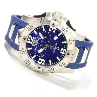 J177861 - Invicta Reserve Men's Excursion Swiss Quartz Chronograph Rubber Strap Watch