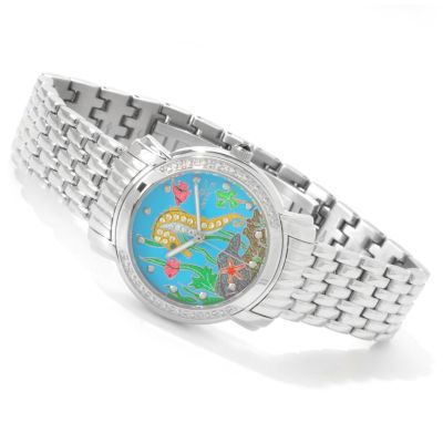 J177868 - Invicta Women's Classique Ocean Fantasy Swiss Quartz Stainless Steel Watch