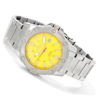 J177895 - Croton Men's Maccabee Automatic Stainless Steel Bracelet Watch