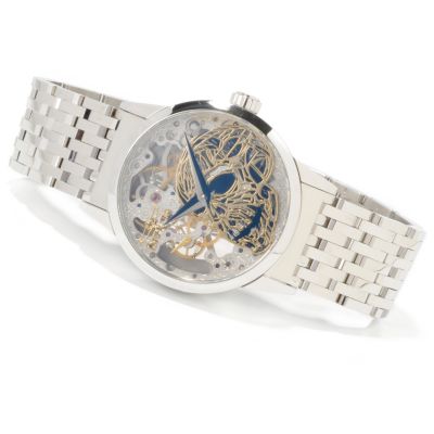 Invicta Men's Specialty Skull Artist Series Swiss Mechanical Bracelet Watch