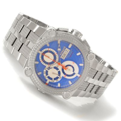 Renato Men's Vulcan Valjoux 7750 Automatic Chronograph Stainless Steel Watch