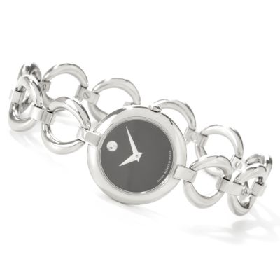 J177954 - Movado Women's Aperta Swiss Made Stainless Steel Bracelet Watch