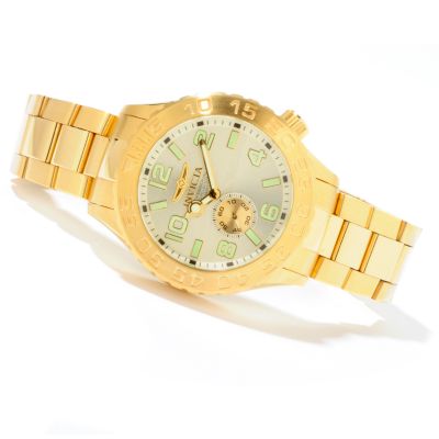 J178112 - Invicta Men's Wakesetter Quartz Sub-Second Stainless Steel Watch